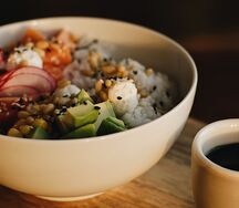 Поке с семгой