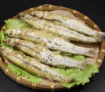 Жареная корюшка