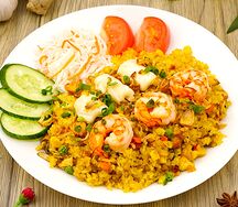 Плов с морепродуктами