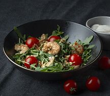 Салат Руккола с креветкой