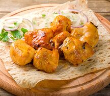 Шашлык из куриной грудки