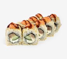 Запеченный ролл с курицей стандарт