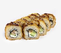 Жареный ролл с мидиями стандарт