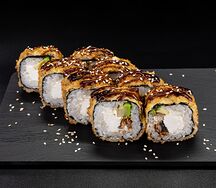 Жареный с угрем