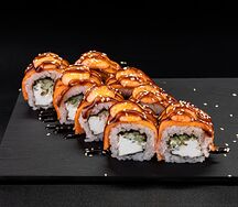 Запеченный ролл Филадельфия