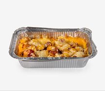 Ланч-бокс с картофелем и охотничьими колбасками