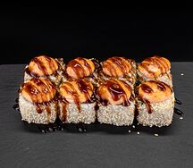 Запеченный с курицей