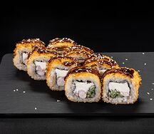 Жареный с креветкой