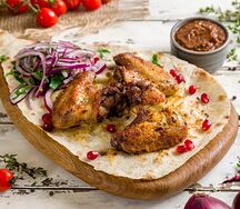 Шашлык из куриных крыльев