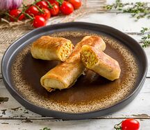 Блинчики с курицей