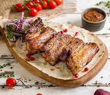 Шашлык из свиных ребер