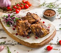 Шашлык из куриных бедер