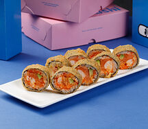 Спайси лосось-креветка