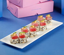 Тунец спайси с креветкой темпура