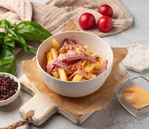 Картошка фри с беконом