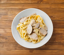 Феттуччине Альфредо