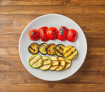 Овощи на мангале