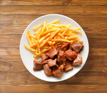 Фри с мясом