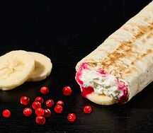 Сладкая клюквенная шаурма