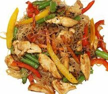 Прозрачная лапша с говядиной Мьен сао