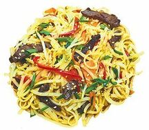 Ми бо сао пшеничная лапша с говядиной