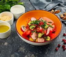 Салат из свежих овощей