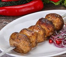 Шампиньоны на углях