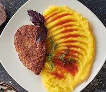 Котлета с гарниром