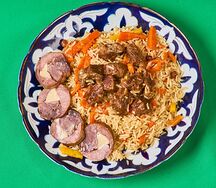 Плов с казы