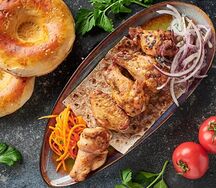 Крылышки на углях