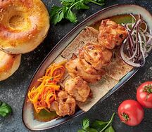 Шашлык из куриного филе