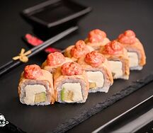 Ролл Филадельфия запеченный