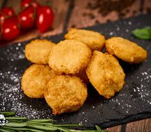 Сырные медальоны