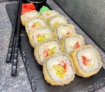 Жареный премиум-ролл Цезарь