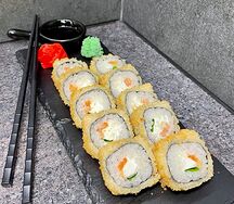 Жареный с лососем Super Premium