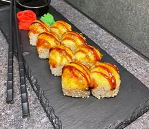 Запеченый с курицей в кунжуте Deluxe