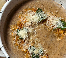 Крем-суп грибной