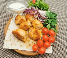 Шашлык из куриной грудки