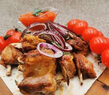 Шашлык из бараньих рёбрышек