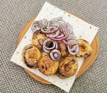 Картошка с салом