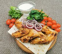 Шашлык из куриных крылышек