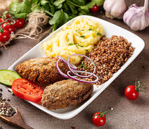 Котлеты с гарниром