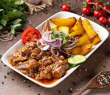 Жаркое из говядины с картошкой