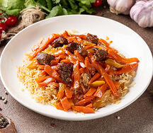 Плов с говядиной