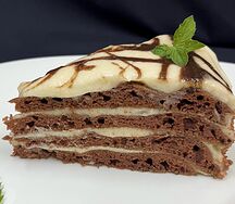 Торт Черный тюльпан