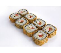 Ролл цезарь в темпуре