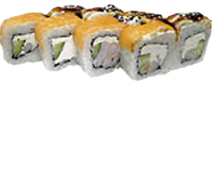 Mix ролл с креветкой