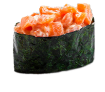 Суши спайс лосось