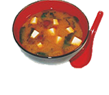 Мисо суп с лососем