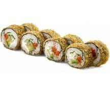 Ролл сливочный лосось в темпуре